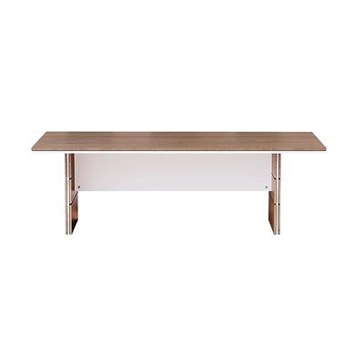 Zelda Conference Table Truffle Brown Davos Oak | Office Conference cum Meeting Table_240cm