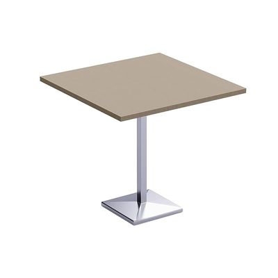 Mahmayi Bar Table Square Base 4 Seater Cocktail Bistro Table for Pub, Kitchen, Living Room, Dining Room, Kitchen & Home bar_Linen