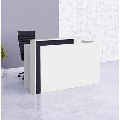 Zelda 26R001 Modern Reception Desk| Reception Counter | 180cm_White