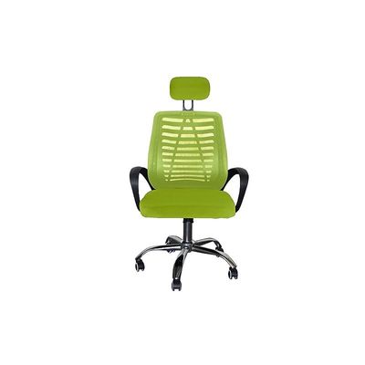 Sleekline HY-903 Mesh Task High Back Chair, High Back Mesh Chair, Ergonomic Swivel Executive Chair Height Rolling Swivel Office Chair - Green
