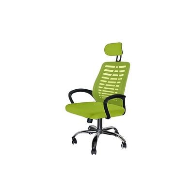 Sleekline HY-903 Mesh Task High Back Chair, High Back Mesh Chair, Ergonomic Swivel Executive Chair Height Rolling Swivel Office Chair - Green