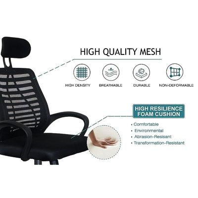 Chairs for Home Office Computer Workstation (Premium Black)