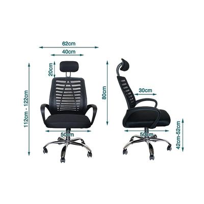 Chairs for Home Office Computer Workstation (Premium Black)