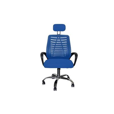 Sleekline HY-903 Mesh Task High Back Chair, High Back Mesh Chair, Ergonomic Swivel Executive Chair Height Rolling Swivel Office Chair - Blue