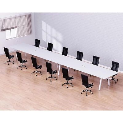 Bentuk 139-48 12 Seater White Conference-Meeting Table