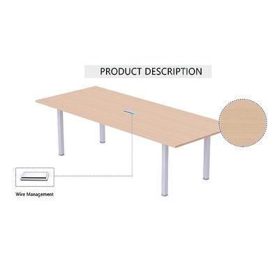 Figura 72-18 4 Seater Oak Conference-Meeting Table