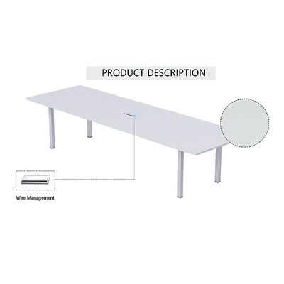 Figura 72-24 6 Seater White Conference-Meeting Table