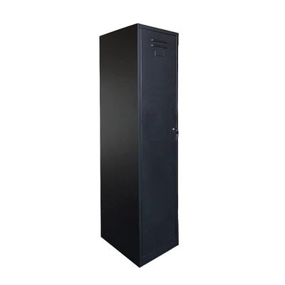 Mahmayi Godrej OEM Single Door Steel Locker in Black Finish - Heavy-Duty Storage Cabinet for Home, Office, or School Organization 