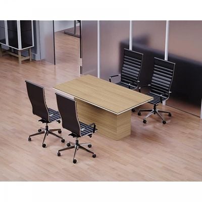 Newly Crafted Conference Table for Office, Office Meeting Table, Conference Room Table - Coco Bolo, 180CM