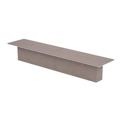 Modern Conference Table, Office Meeting Table, Conference Meeting Room Table - Light Concrete, 480CM