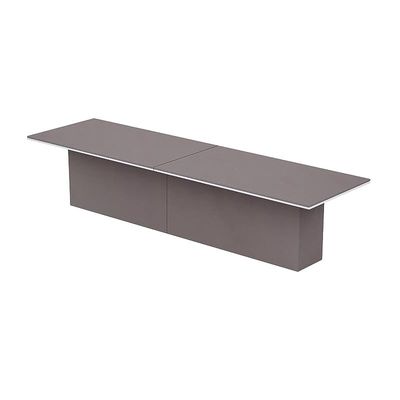 Stylish Conference Table for Office, Office Meeting Table, Conference Room Table - Anthracite Linen, 360CM