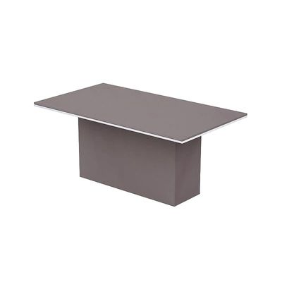 Modern Conference Table for Office, Meeting Room Table, Conference Room Table - Anthracite Linen, 180CM
