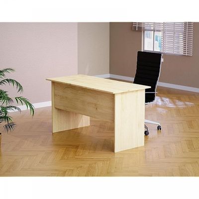 Writing Desk, MP1 160x80 Writing Table Without Drawers, Modern Home Office Desks for Student Study Laptop PC - Oak