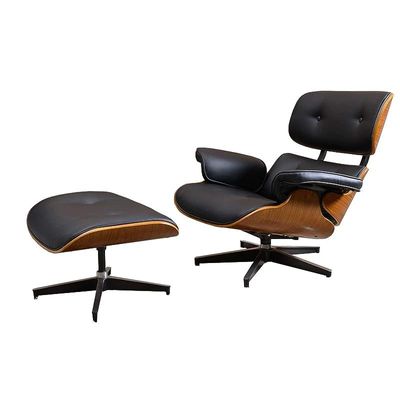 Mahmayi UL UT-9000 Modern Recliner Sofa Chair for Living Room & Bedroom with Ottoman - Black