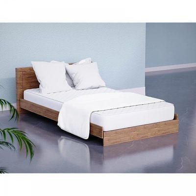 100x200 Single Bed Size Mattress, 16cm Thickness with Foam Mattress for a Cool Sleep &amp; Pressure Relief Mattress for Living Room, and Bedroom - White