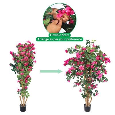 Yatai Artificial Bougainvillea Plant 1.6 Meters High