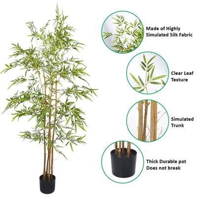 Yatai 1.5m Artificial Bamboo Tree Realistic Plants