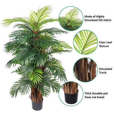 Artificial Areca Palm Tree About 1.5 Meter High