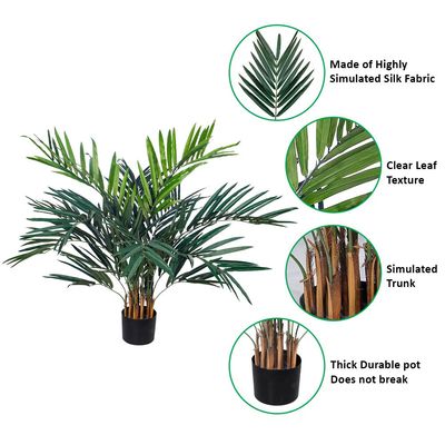 Yatai Artificial Kentia Palm Plant About 1.4 Meter High