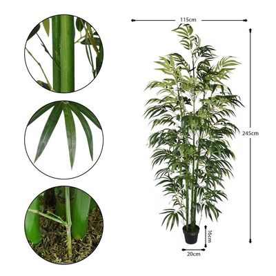 نبات الخيزران الاصطناعي ياتاي بارتفاع 2.4 متر