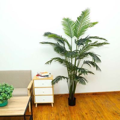Yatai Artificial Palm Tree - Artificial Palm Plants With Plastic Pot