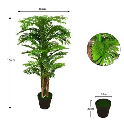 Yatai Artificial Palm Plant 1.8 Meters High