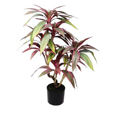 Yatai Artificial Cordyline Fruticosa Plant 90 Cm