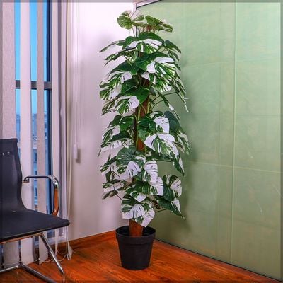 Yatai Artificial One Rod Artificial Monstera Plant 1.6 Meters High