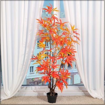 Artificial Maple Leaves Plant 1.8 Meters High