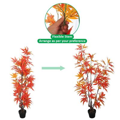Artificial Maple Leaves Plant 1.8 Meters High