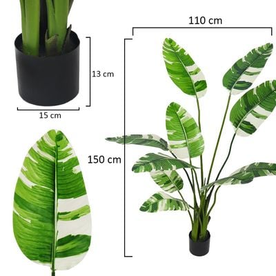 Artificial Banana Tree Abount 1.5 Meters High