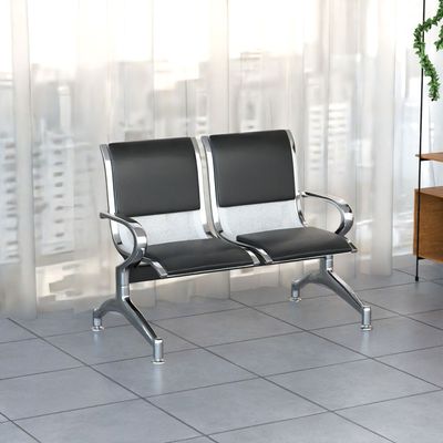 Cosmos JX 2 Seater Metal Bench with cushion