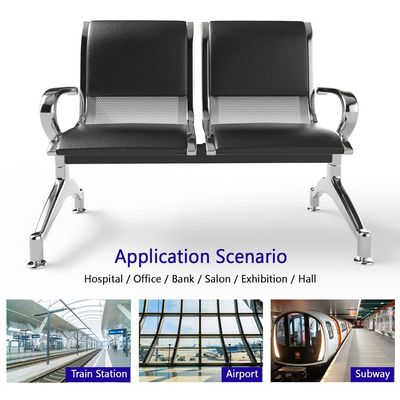 Cosmos JX 2 Seater Metal Bench with cushion