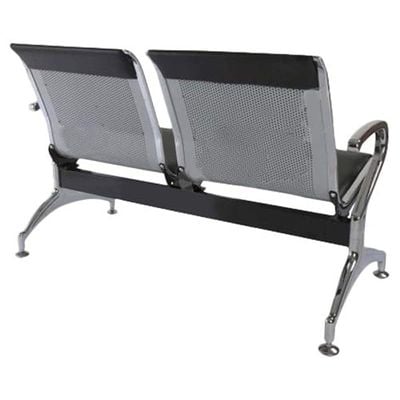 Cosmos 2 Seater Metal Bench With Cushion