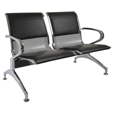 Cosmos 2 Seater Metal Bench With Cushion