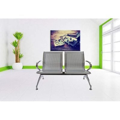 Cosmos 2 Seater Metal Bench Without Cushion