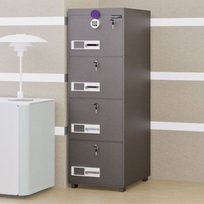 SecurePlus 680-4DK 4 Drawer Fire Filing Cabinet 300Kgs - Digital