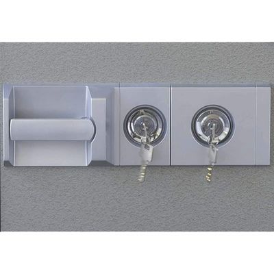 Cabinet Safe for Home Office (Key + Key Lock, 100Kgs Grey)