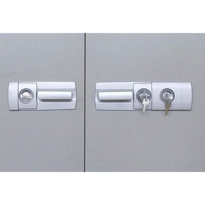 Secure Plus Fire Cupboard With Two Lockable Drawers With Multi Adjustable (Key + Key)