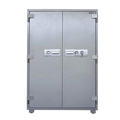 Secure Plus Fire Cupboard With Two Lockable Drawers With Multi Adjustable (Key + Key)