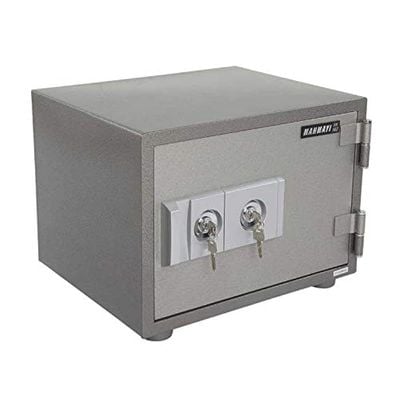 Secure Sd103 Fire Safe Highly Secure Functional Safe Organiser with Hammertone Paint Finish (Key Lock + Key Lock)