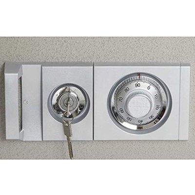 Secure Sd103T Fire Safe Highly Secure Functional Safe Organiser with Hammertone Paint Finish Dial and Key - (Grey)