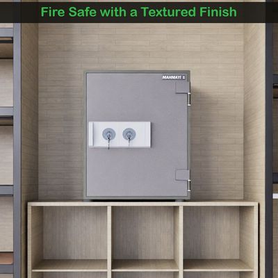 خزنة آمنة ضد الحرائق SD104A مزودة بقفلين بمفتاحين ووزن 73 كجم