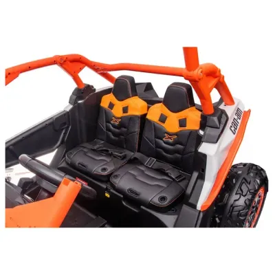 MYTS 24V Licensed Can-Am Maverick Ride-On UTV - Orange