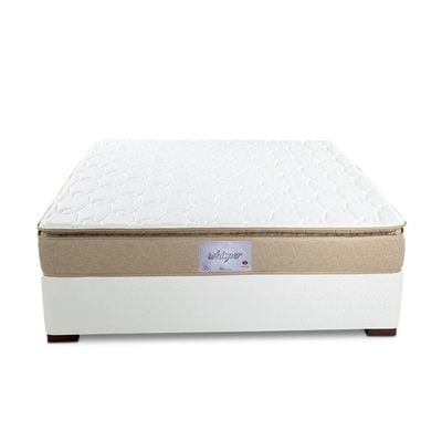 Whisper Pillow Top Pocketed Spring Mattress Queen 150x200cm 