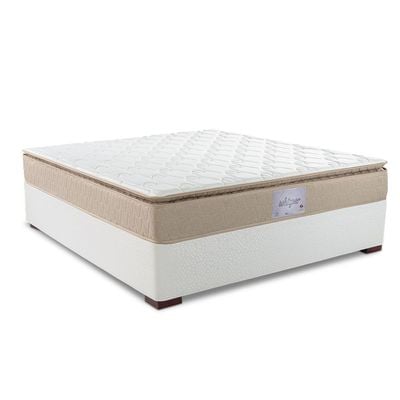 Whisper Pillow Top Pocketed Spring Mattress Queen 150x200cm 