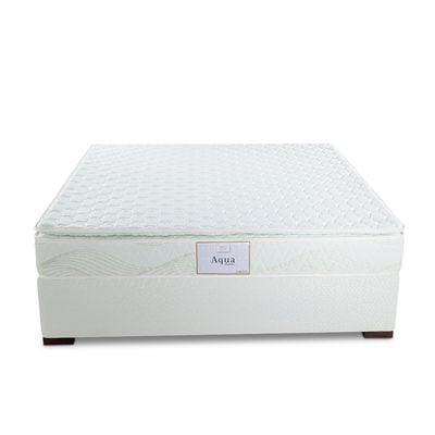 Aqua Pillow Top Bonnell Spring Mattress Single 120x200cm 