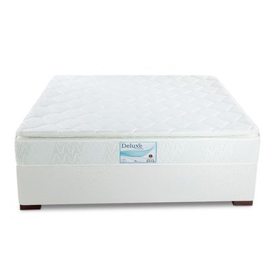 Deluxe Pillow Top Bonnell Spring Mattress Single 90x190cm 