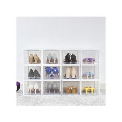 Kicks & Pumps Shoe Storage Box 35.5 x 24.5 x 20 cm Set of 3