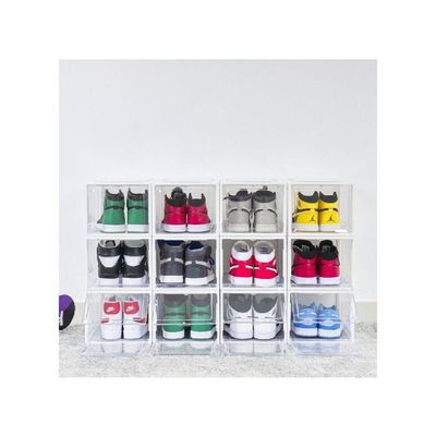 Kicks & Pumps Shoe Storage Box 35.5 x 24.5 x 20 cm Set of 3
